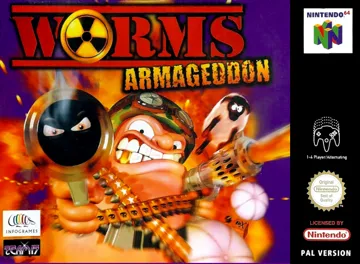 Worms Armageddon (Europe) (En,Fr,De,Es,It,Nl) box cover front